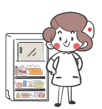 The CleverLogger Nurse and her vaccine fridge