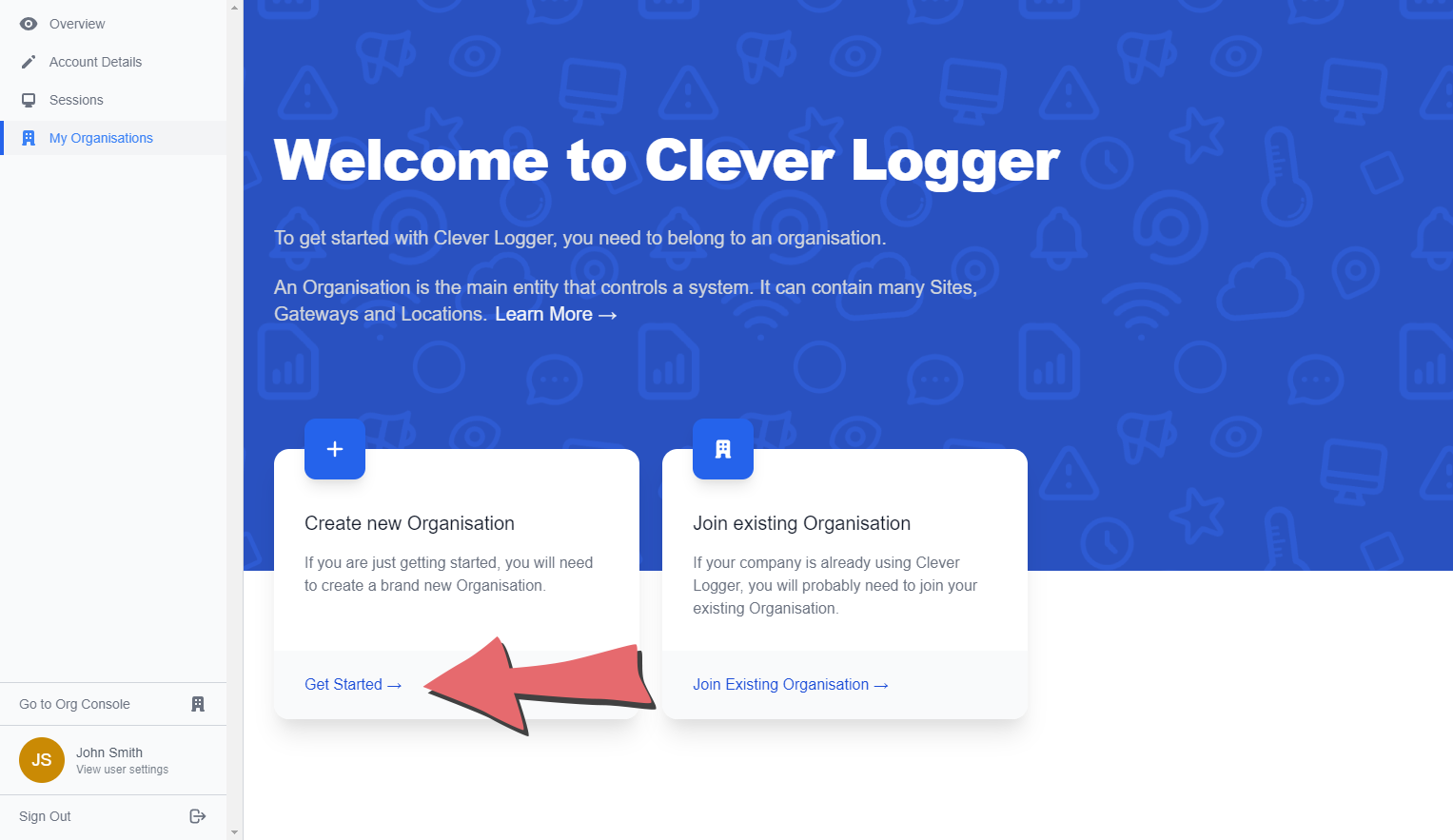 Clever-Logger-Create-Account