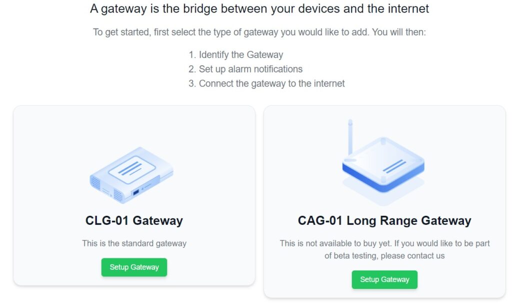 Clever Logger Add Gateway Selection