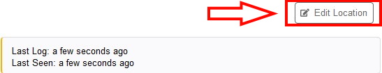 Editing a Clever Logger location