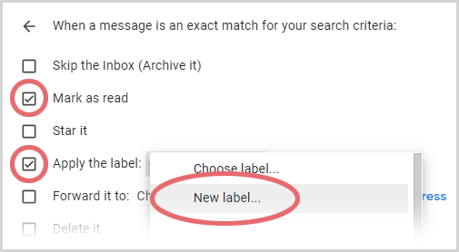 Clever Logger gmail Rule