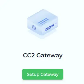 Add Gateway - choose gateway type