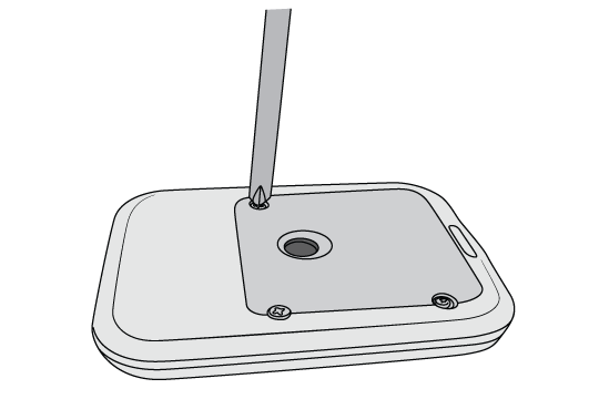 Clever Logger Battery Change Remove screws