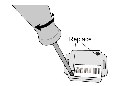 Clever Logger Battery Change Replace screws