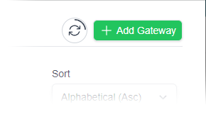 add gateway button