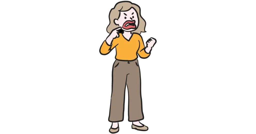 Angry Botox patient