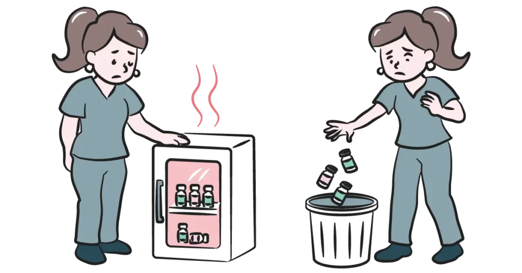 Throwing out stock