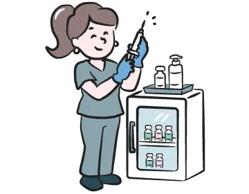 Aesthetic beauty nurse